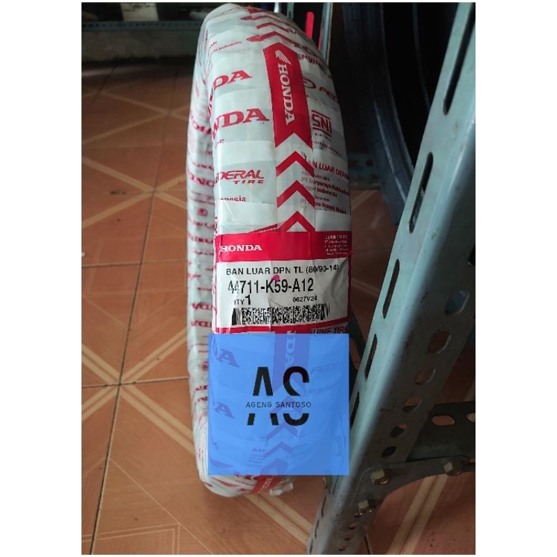 Ban Tubeless 80/90-14 AHM Federal