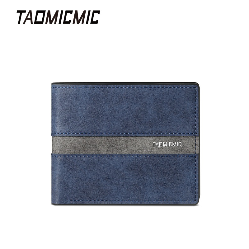 TAOMICMIC S3103 Dompet Cowok Bahan Kulit PU Leather Premium Dompet Lipat Pria