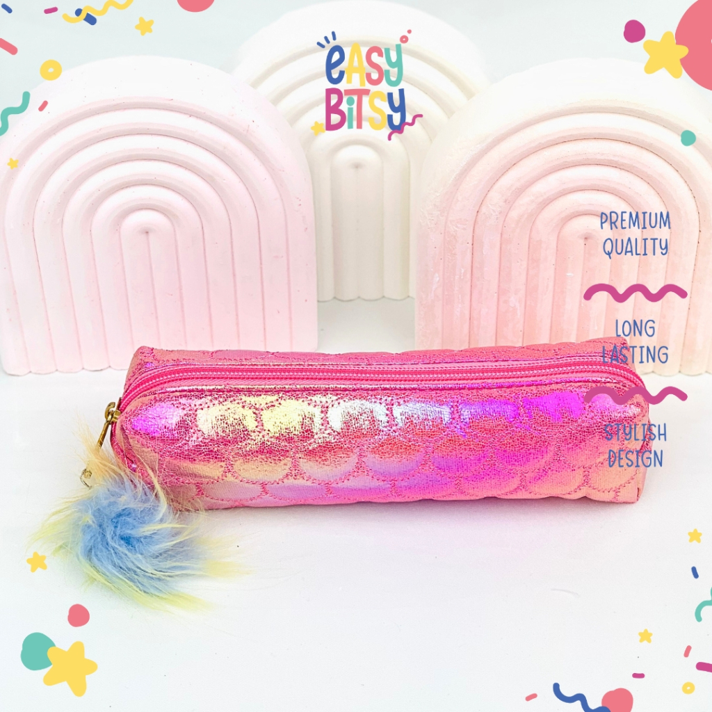

Easy Bitsy Pencil Case Tempat Pensil Simple Holo - Daisy