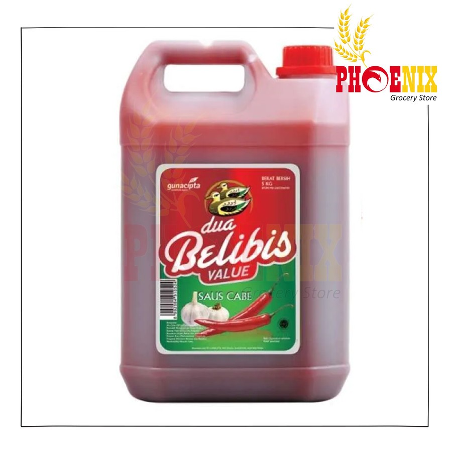 

Saus cabe dua belibis 5 KG