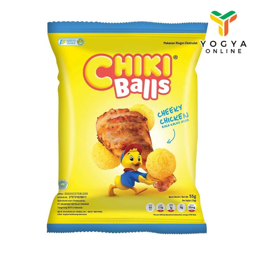 

Chiki Balls Cheeky Chicken 55 Gram