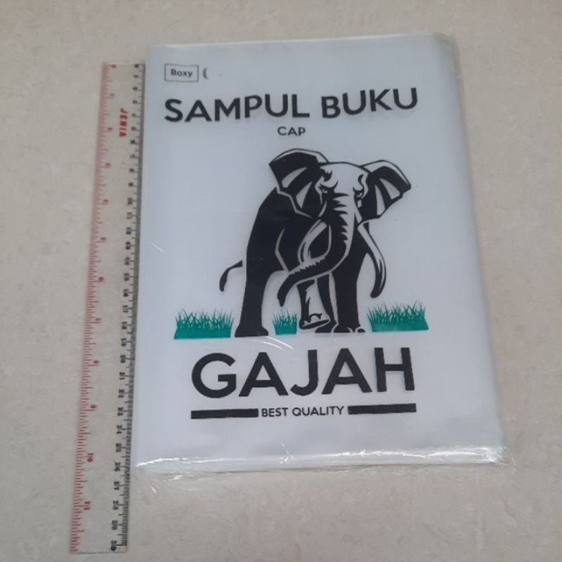 

Dck Sampul Buku Plastik Tebal Cap GAJAH Big Boss/Boxy Isi 100 Pcs