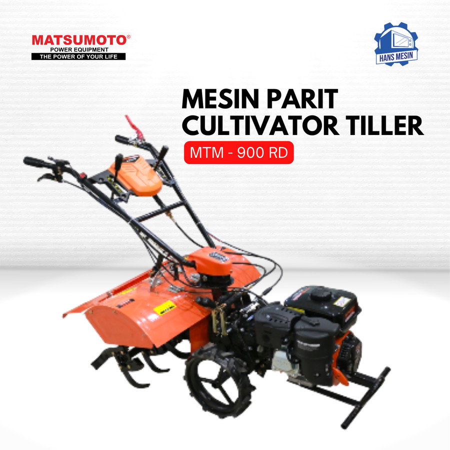 mesin parit cultivator tiller matsumoto type mtm - 900 rd