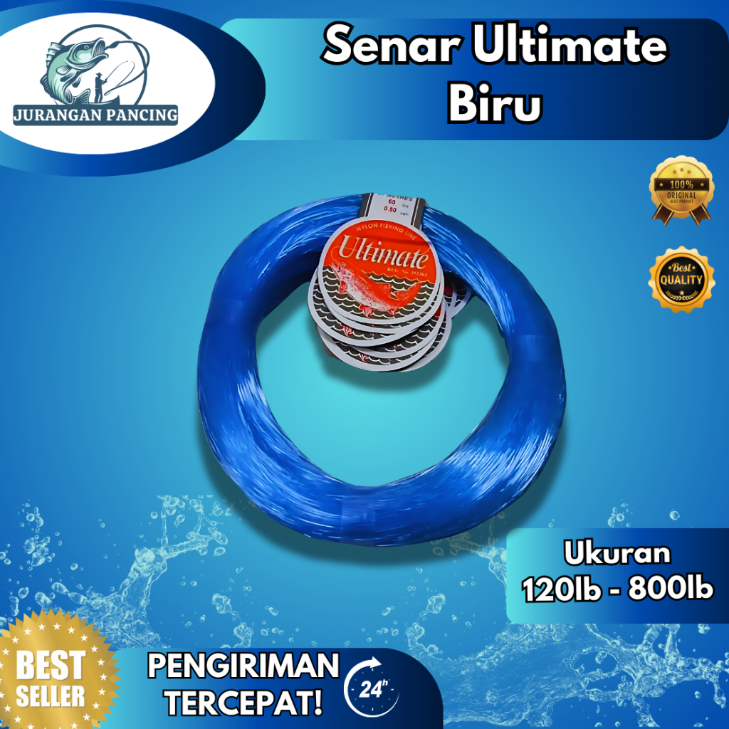 SENAR ULTIMATE BIRU 120LB SD 800LB