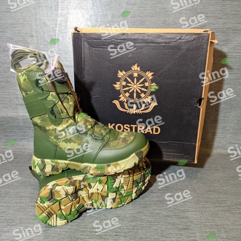PDL KOSTRAD | SEPATU PDL TALI PUTAR KOSTRAD | SEPATU BOOTS TALI PUTAR | SEPATU JATAH TNI | SEPATU PD