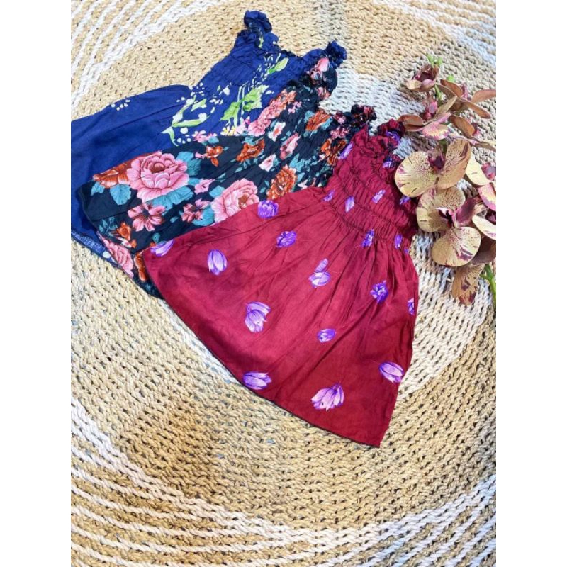 Termurah daster yukensi smoke/daster kerut anak /daster anak