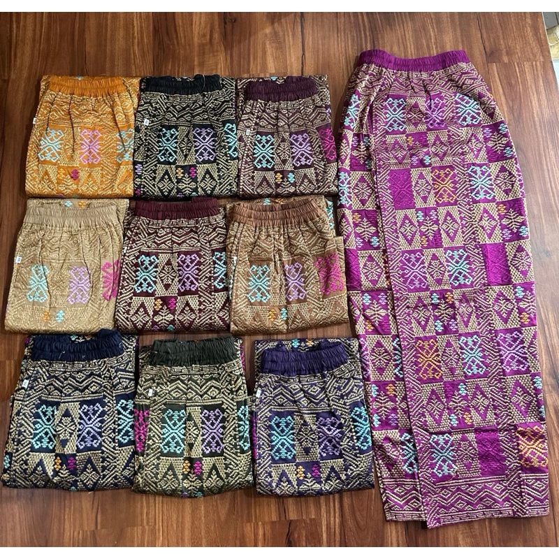 KAMEN JADI BORDIR STRAIT MOTIF TUMPAL PERTIWI DAN MOTIF SONGKET JEMBRANA || ROK SONGKET STRAIT ROK B