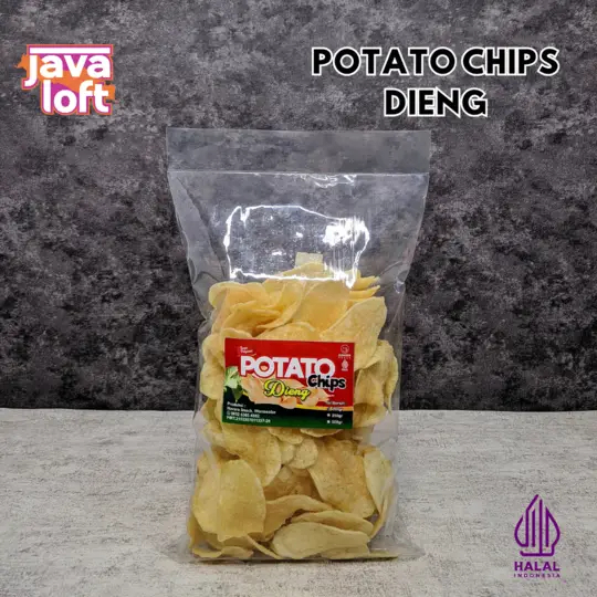 

Potato Chips Navara Snack Cemilan Keripik Kentang Khas Dieng Enak Gurih Renyah