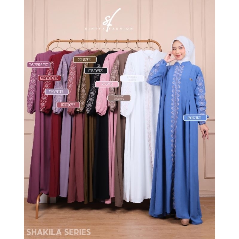 ABAYA SHAKILA FULL BORDIR