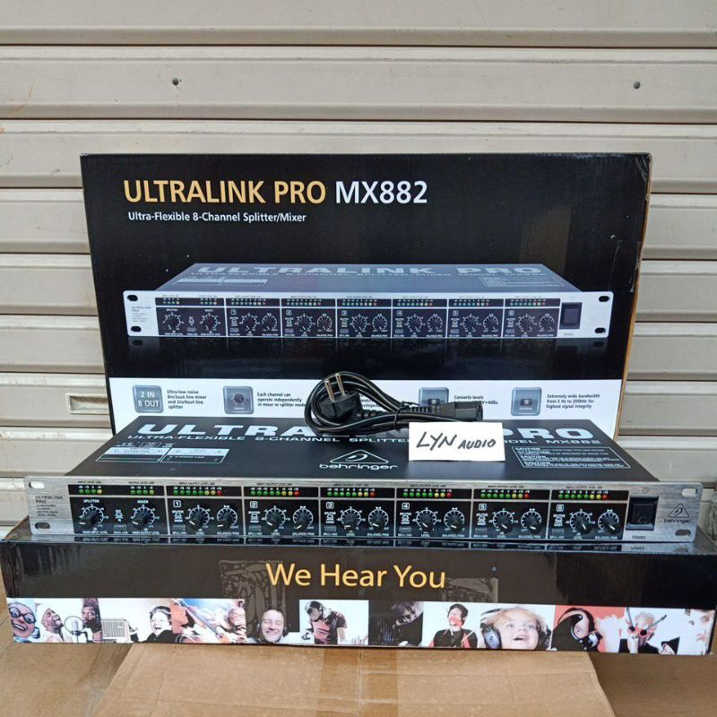 BEHRINGER ULTRALINK PRO/ULTRA LINK PRO MX882/MX 882