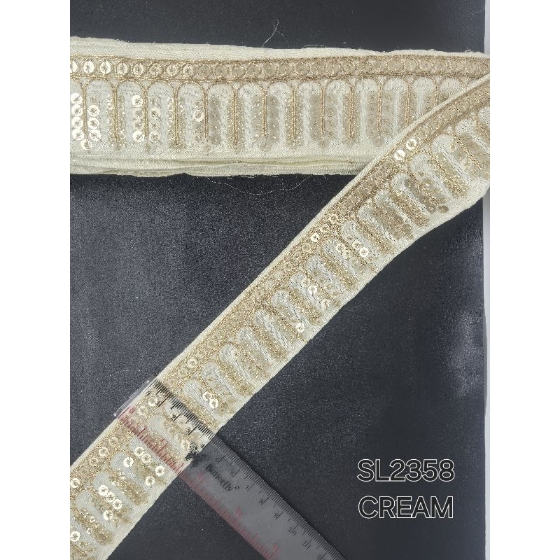 RENDA BORDIR PAYET INDIA LF2358