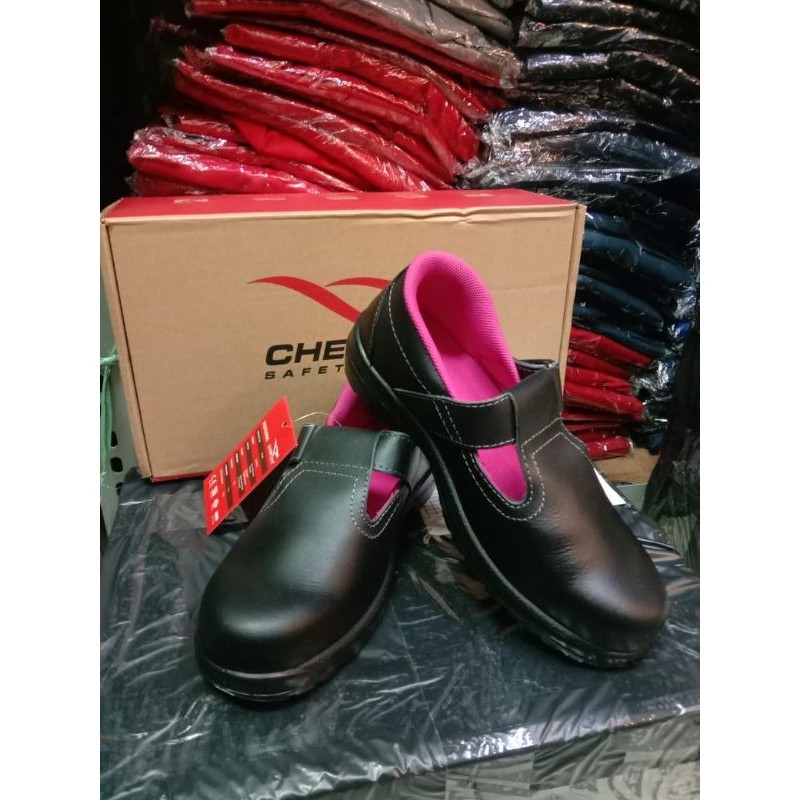 SEPATU SAFETY Women CHEETAH 4008H ORIGINAL TERMURAH - Sepatu Safety Wanita