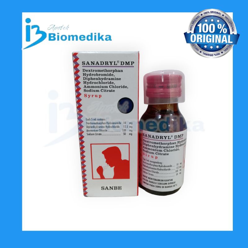SANADRYL DMP 60ML OBAT BATUK