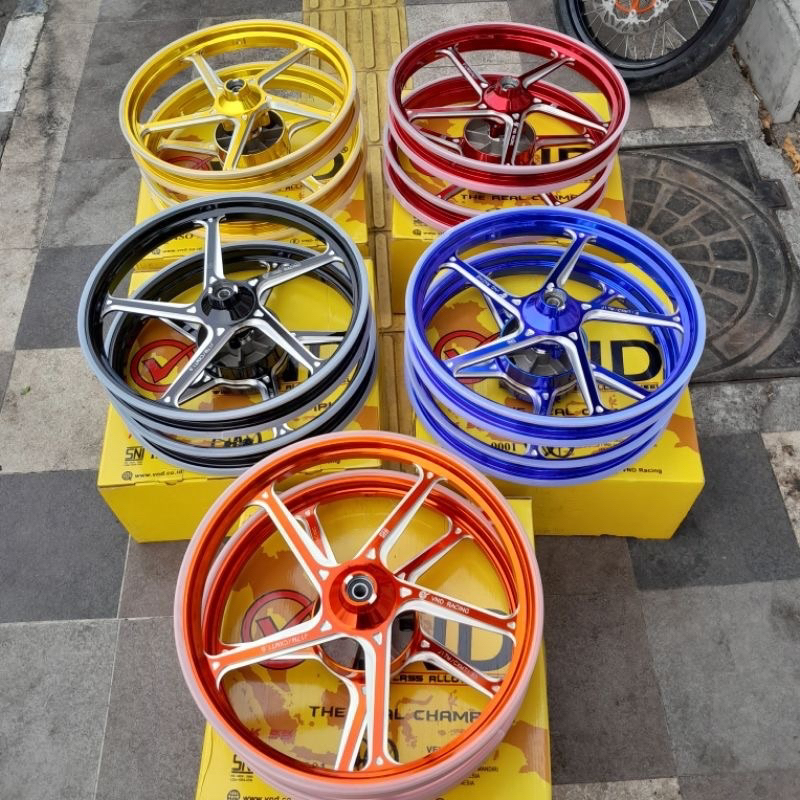 velg VND AK55 160/185 ring 17 pnp ninja R ninja 150 velg VND model enkei pnp ninja 150R