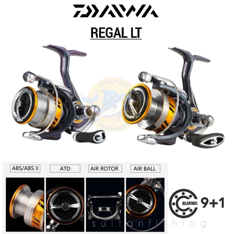 Reel DAIWA REGAL LT 2500D-XH 3000D-CXH | Galatama Reel Rasio 6.2:1