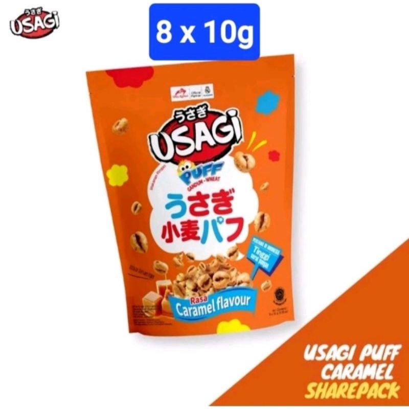 

Usagi Puff rasa caramel 10 gr x 8