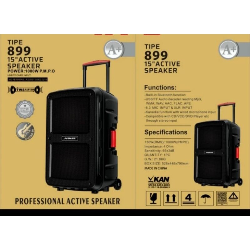 SPEAKER AKTIF NOISE 899 A+ original