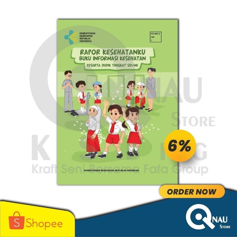 

Buku Rapor Informasi Kesehatanku SD/MI 2024 READYSTOCK