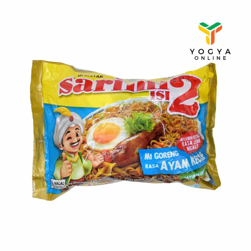 

Sarimi Goreng Rasa Ayam Kecap 126 G Isi 2