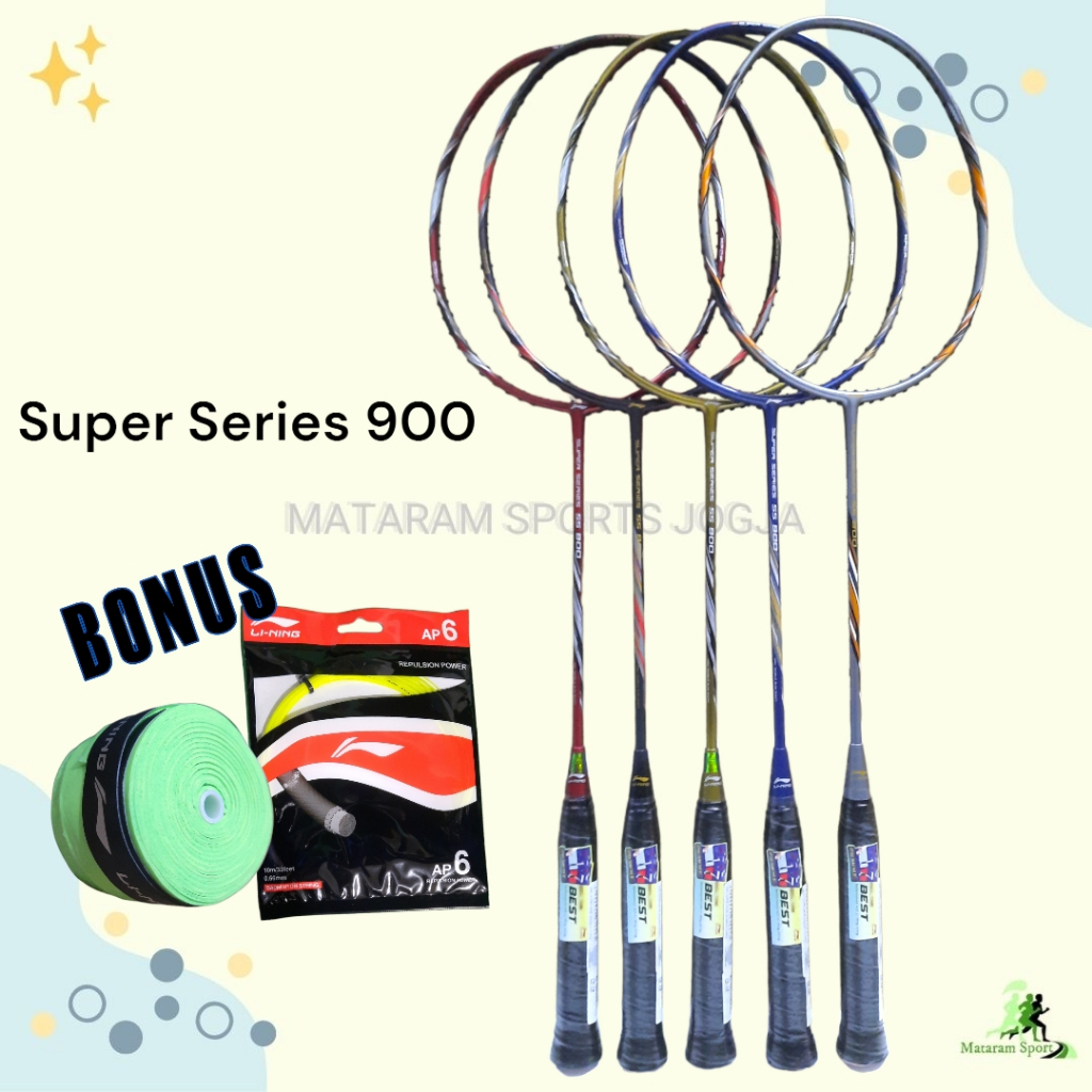 Raket Badminton Lining SUPER SERIES SS 900 SS900 ORIGINAL