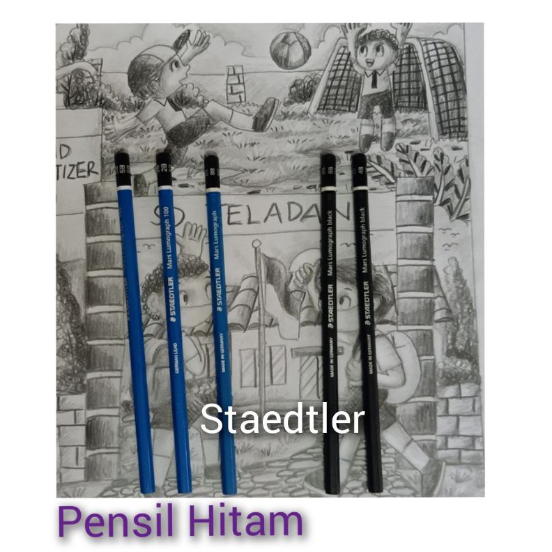 

Pensil Hitam Staedtler Mars Lumongraph 2B 5B 8B Dan Staedtler Mars Lumongraph Black 4B 8B Mewarnai Gambar Hitam Putih Peralatan Menggambar KODE C2Y3