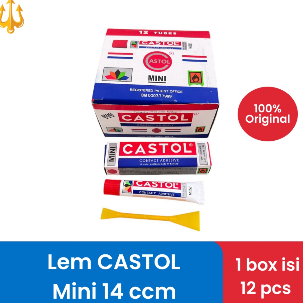 

Lem Castol Mini 14 ccm harga per lusin KODE F5Z4