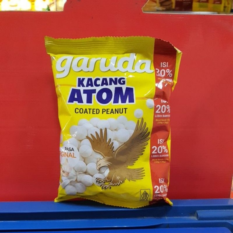 

Garuda Kacang Atom Coated Peanut 120gr