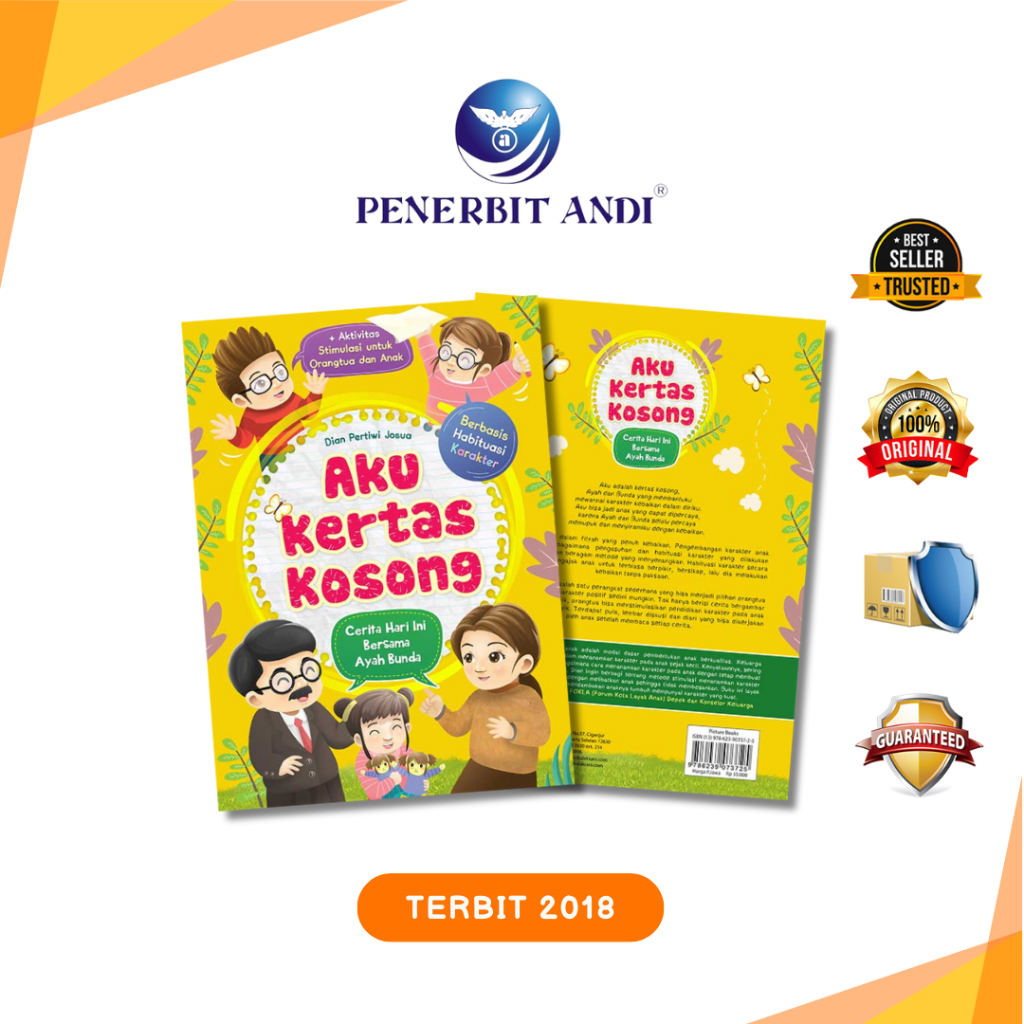 Buku Aku Kertas Kosong - Dian Pertiwi Josua