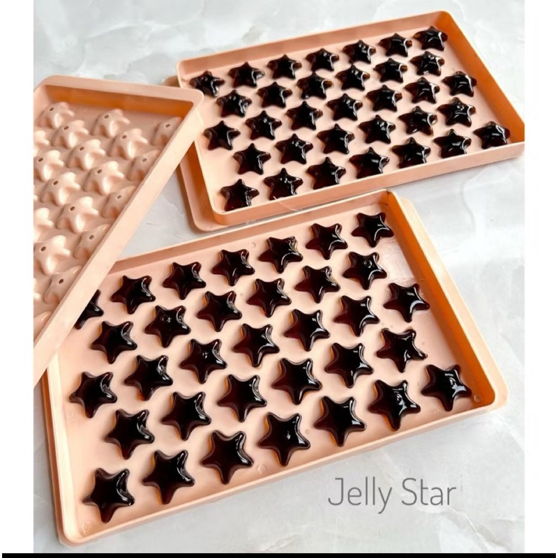 cetakan es batu jelly ball STAR jumbo