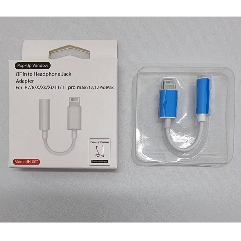 Converter Jack Audio To Lightning iPhone Adapter JH-002