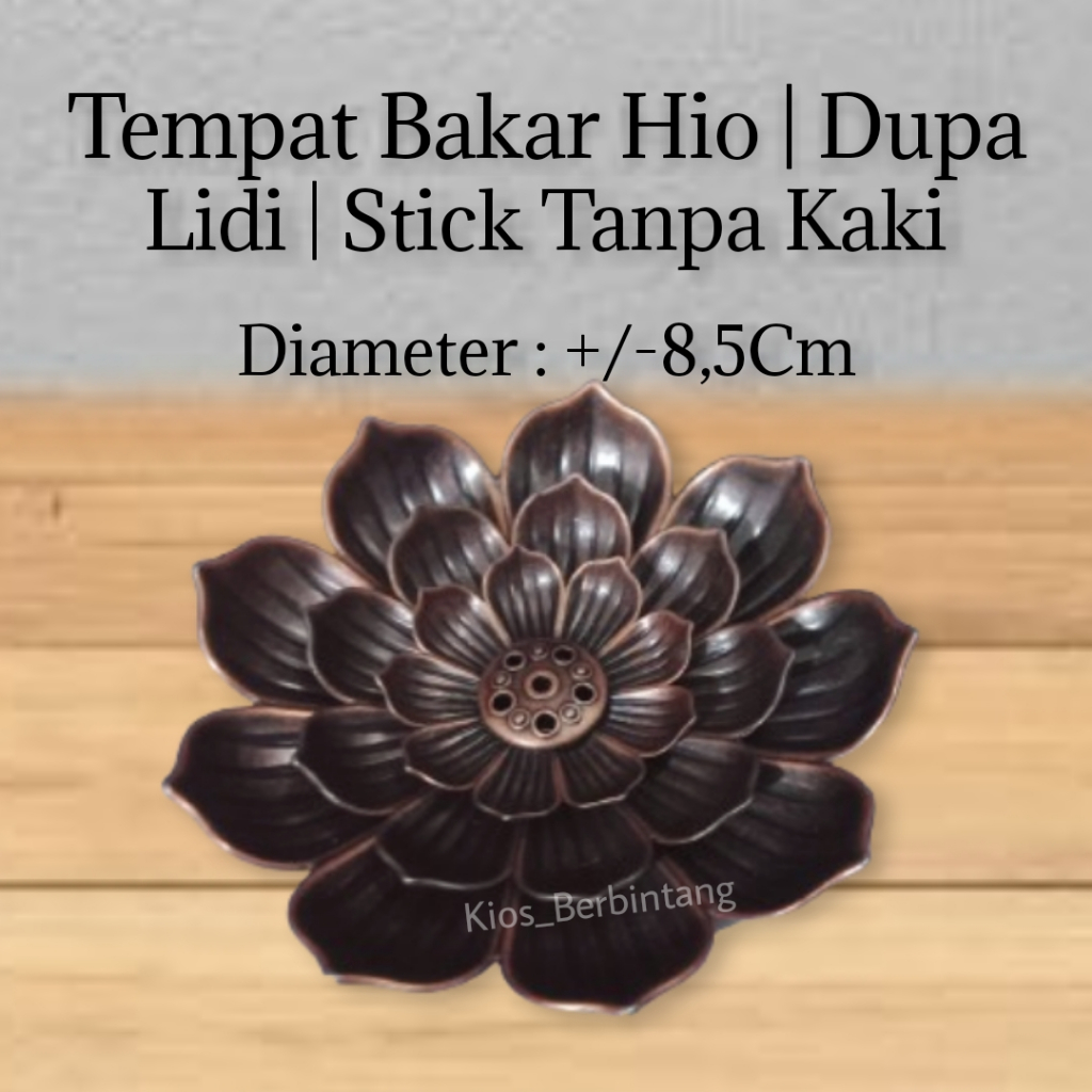 Tempat Bakar Hio Dupa Lidi Stick Tanpa Kaki