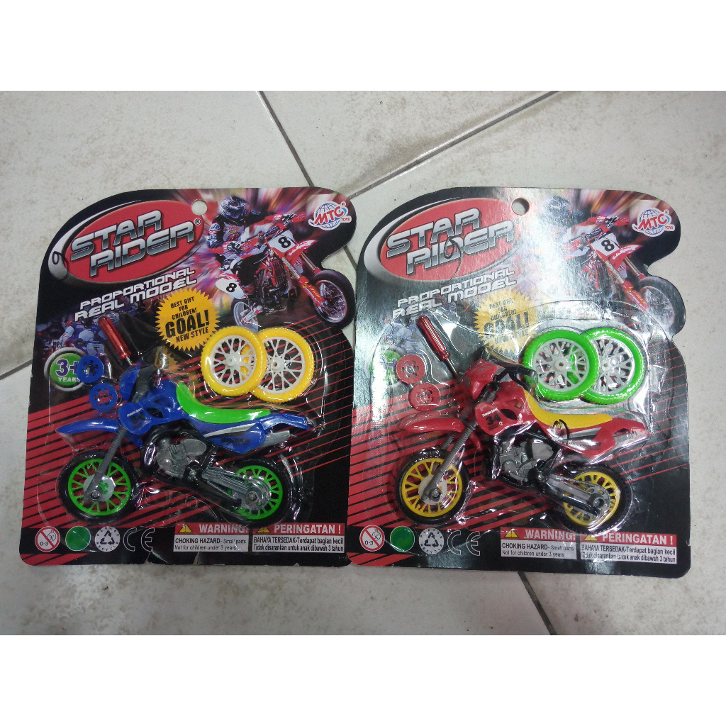 Mainan anak Motorcross Trail Star Rider MC323