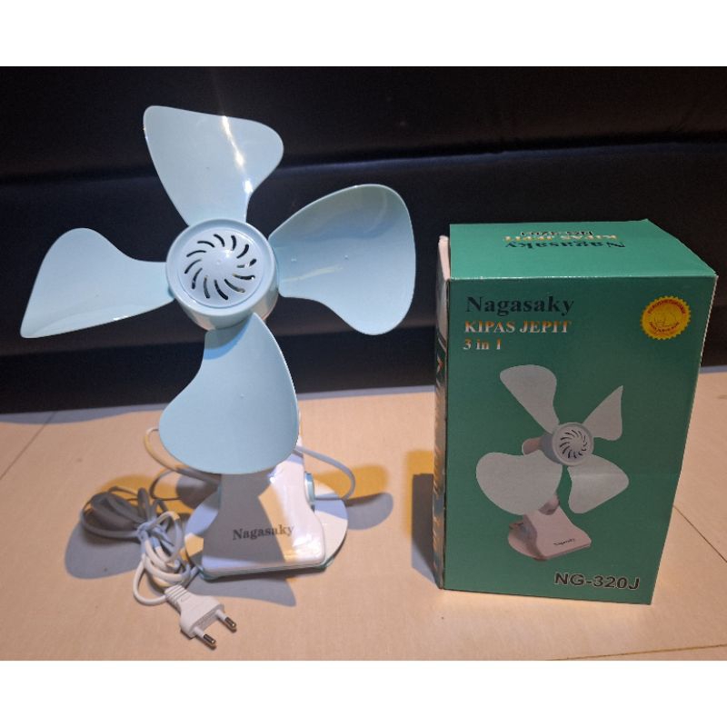 Kipas Angin Jepit 3in 1 Nagasaky