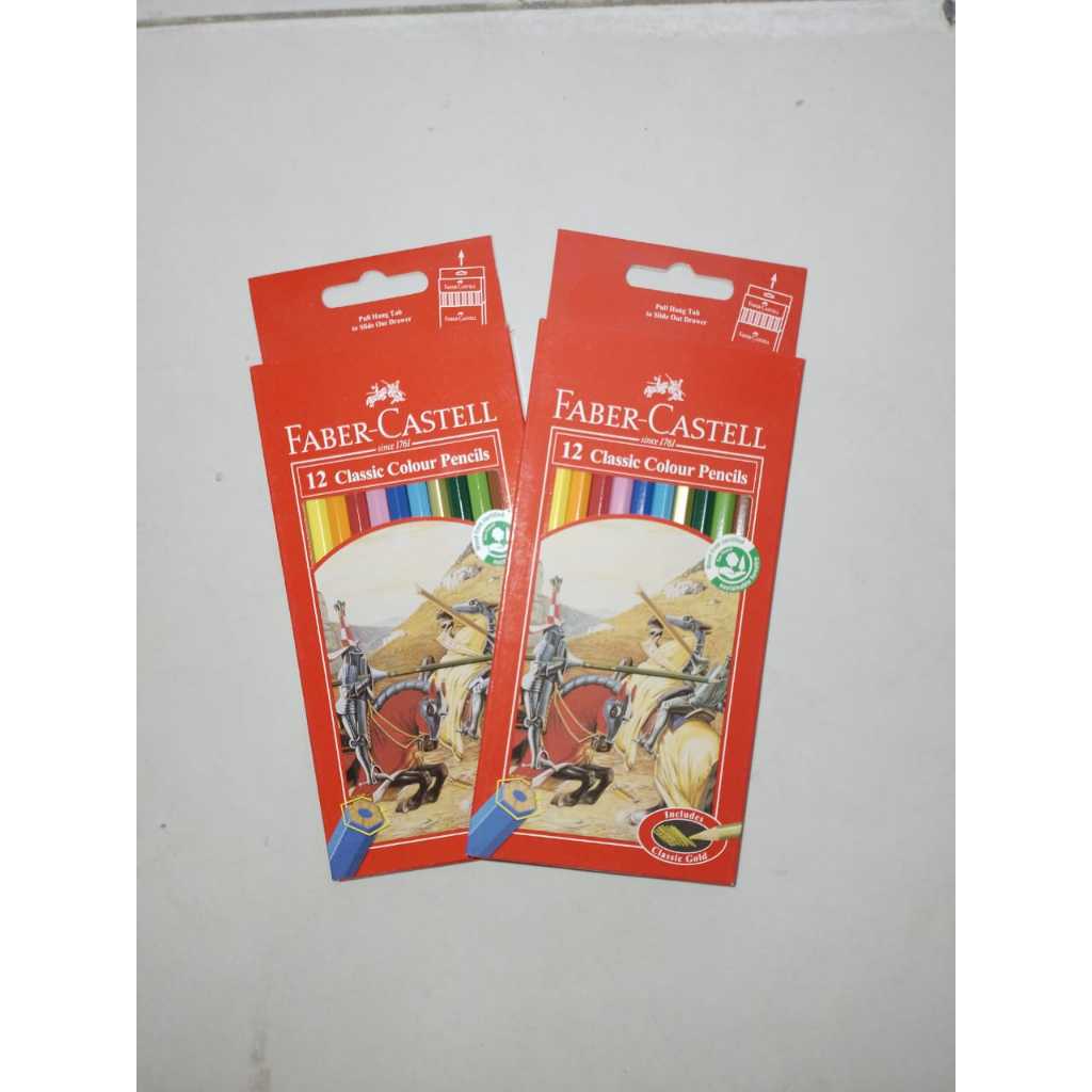 

Pensil Warna FaberCastel 12W Panjang