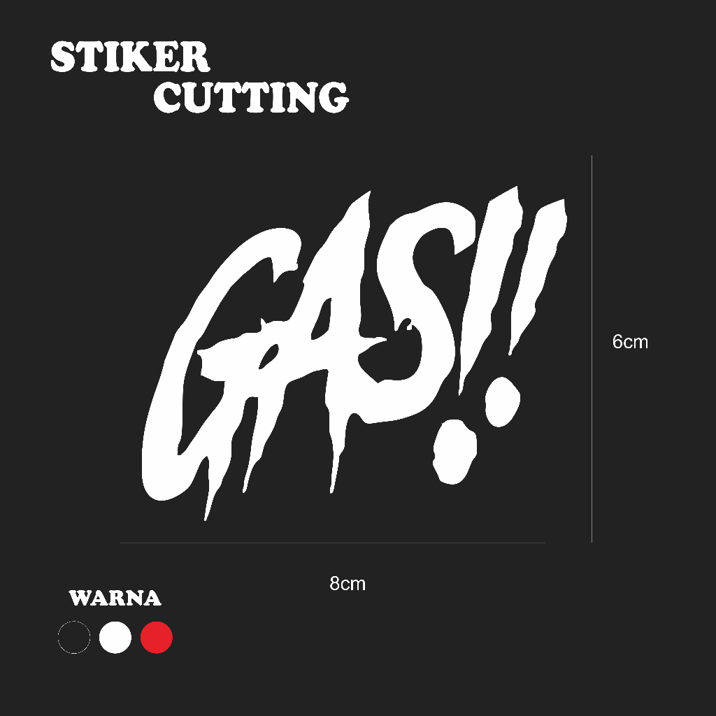 Stiker GAS Stiker cutting GAS Stiker Herex GAS Stiker viral GAS