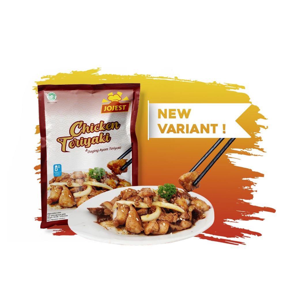 

JOJEST CHICKEN TERIYAKI 370 GR (Chicken 220 gr + Sauce 150 gr)