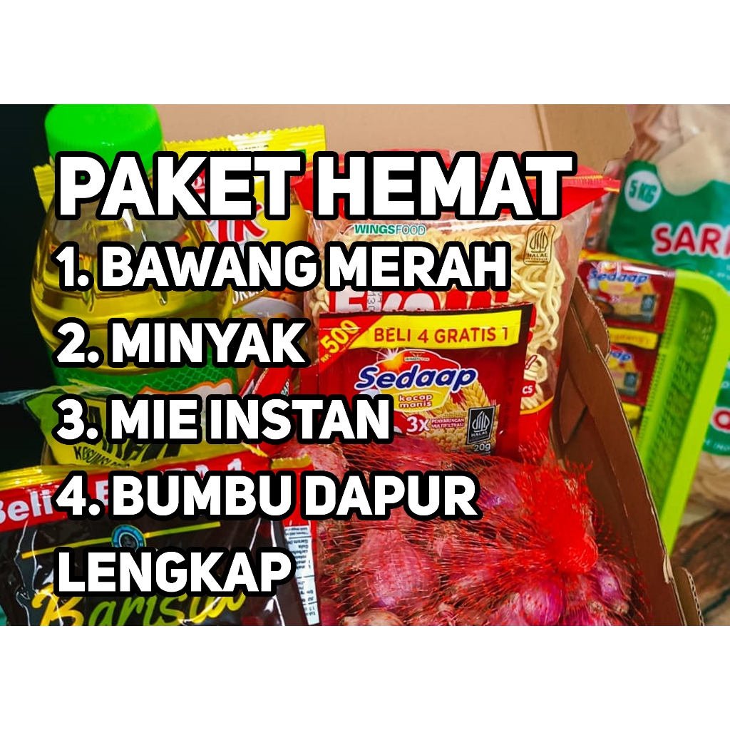 

PAKET LENGKAP BAMER MIE MINYAK BUMBU MASAK