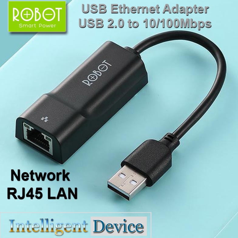 ROBOT USB Ethernet Adapter 2 to 11 Mbps Network RJ45 LAN i Q2X4