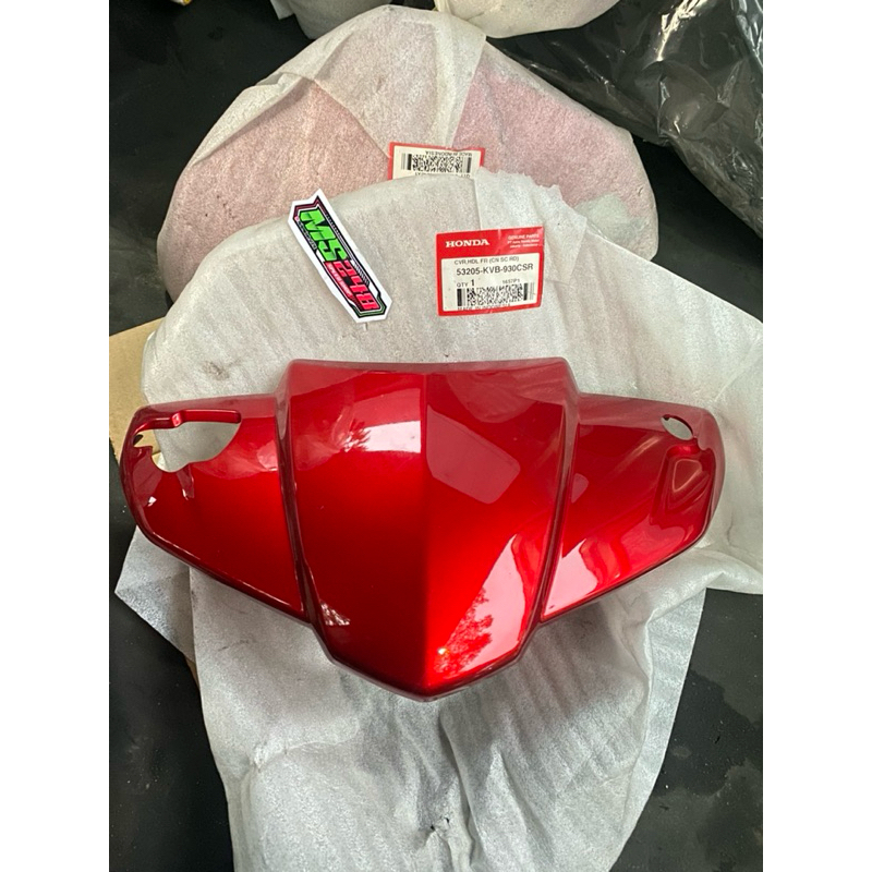Batok Depan Vario Karbu 110 CW Original ahm 53205-KVB-930CSR Merah Maroon