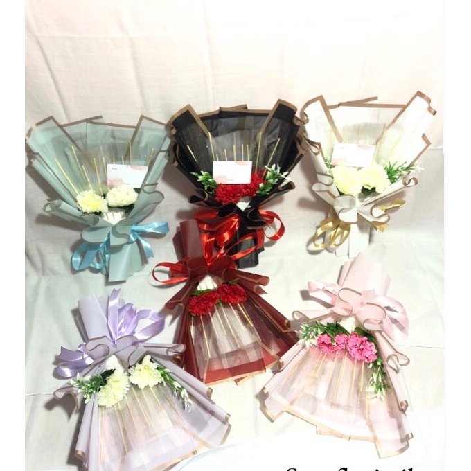 KI3 Buket Bunga Palsu  Buket Uang Kosongan  Buket Uang 1 Lembar  Bucket hadiah  Bucket lamaran  Hadi