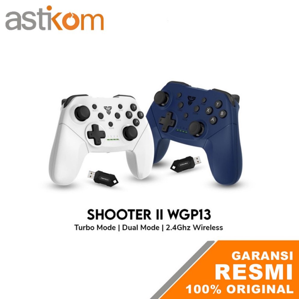 Gamepad Wireless Fantech WGP13 Joystick USB Stik Game Pad s Z4H5