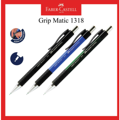 

Faber Castell - Mech Pen Grip Matic / Pensil Mekanik 1318 0.5mm