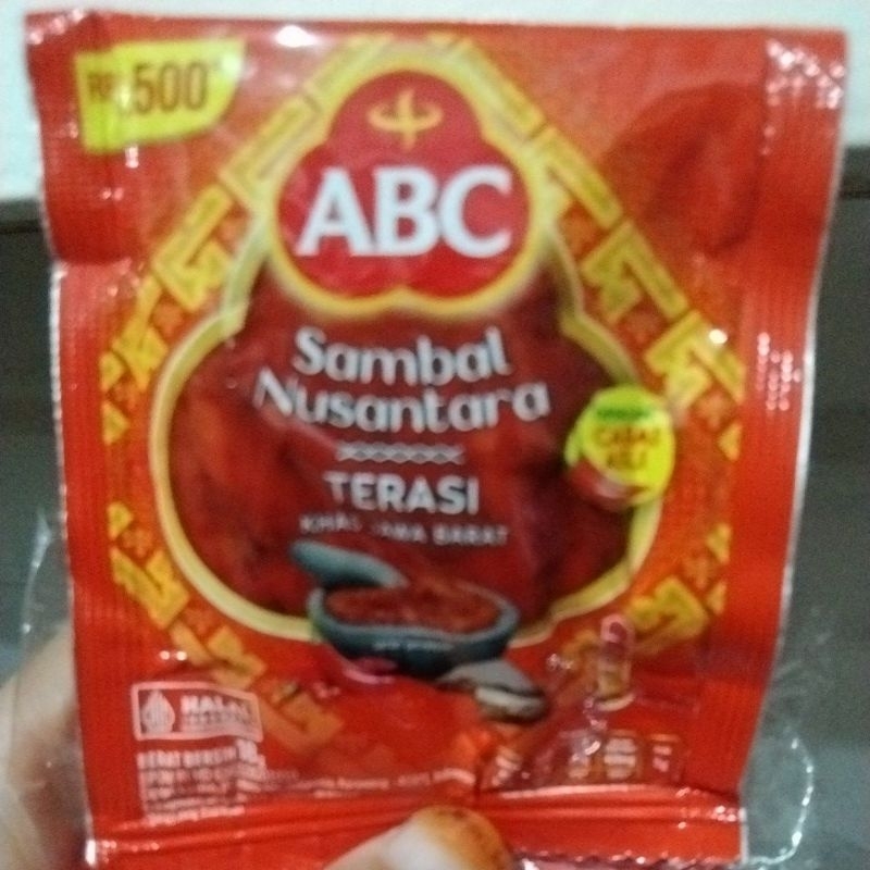 

ABC Sambal Nusantara Terasi khas Jawa barat 18gr