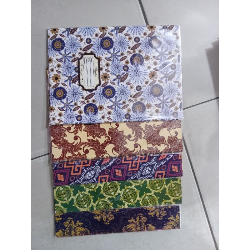 

SAMPUL BATIK BAMBOO KWARTO (1 Pack 20 pcs)