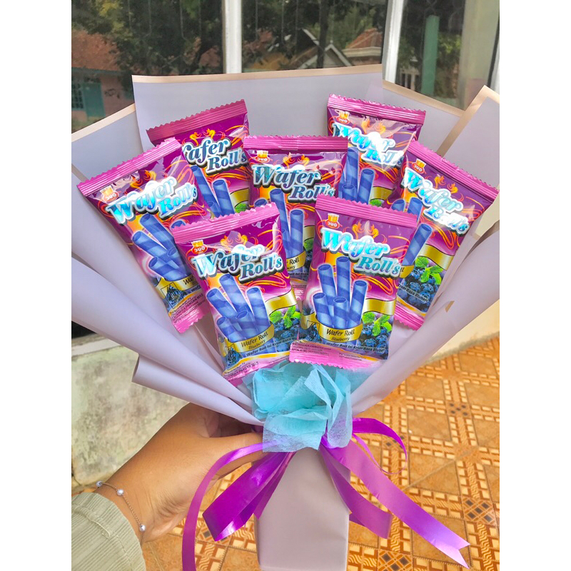 Bucket Snack Ungu Murah
