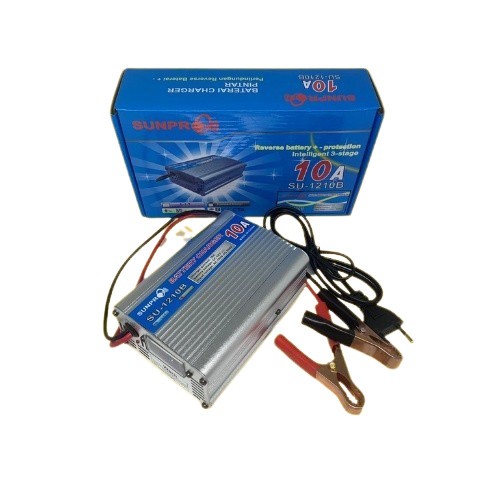 Battery Charger Sunpro SU-1210B / Cas Aki 10AMPER