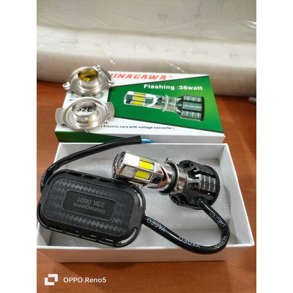 RTD Shinagawa 6sisi 2Warna(Putih-Kuning) + Strobo & Nyala (Putih-Putih + Strobo)