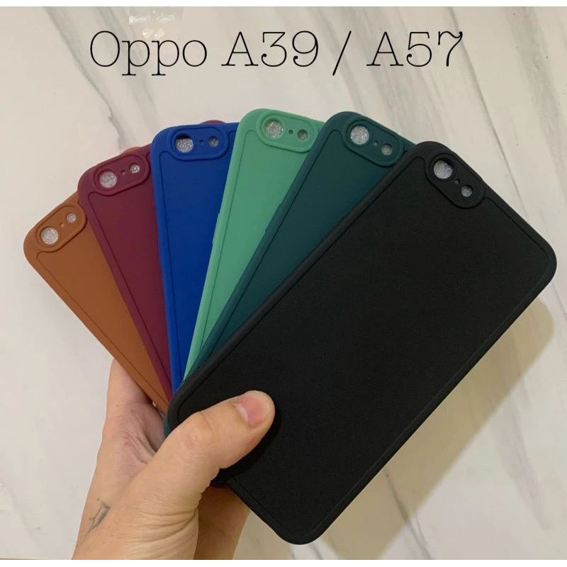 SOFTCASE OPPO A39/ A57 TPU CANDY CASE PRO PELINDUNG CAMERA
