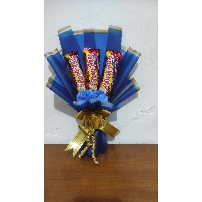 

RB Buket coklat beng beng isi 3 dan isi 5