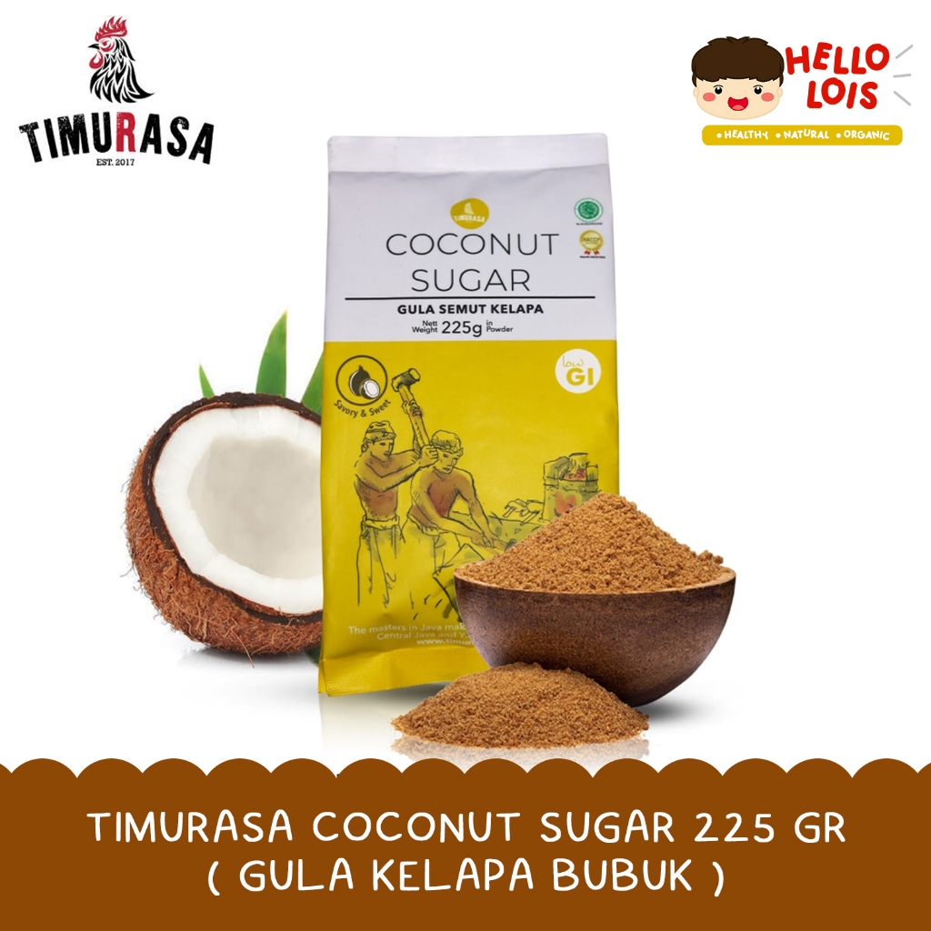 

TIMURASA COCONUT SUGAR (GULA KELAPA BUBUK) EXPIRED 06/25